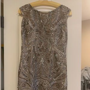 Sequined midi dress